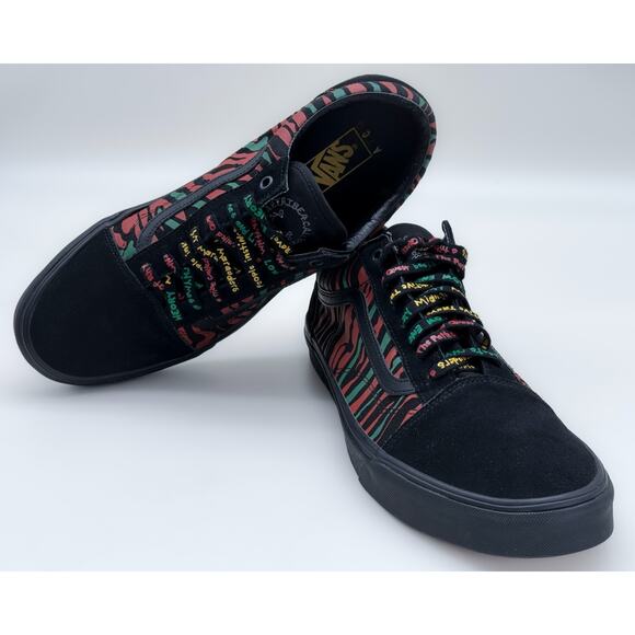 Vans x ATCQ A Tribe Called Quest Old Skool Sneakers Black Base Men’s 13 main image 6